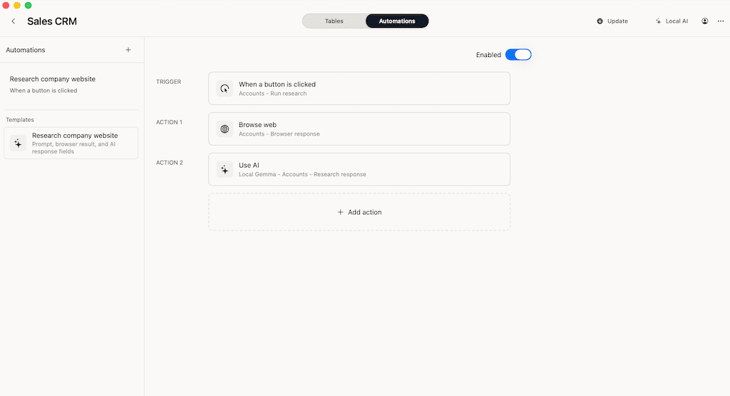 Research automation